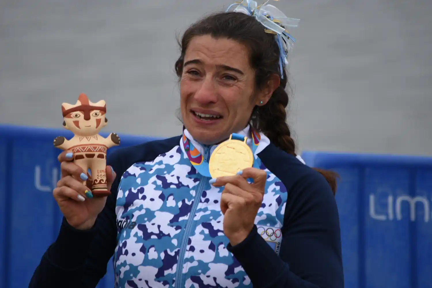 Lima 2019: Sabrina Ameghino, la mamá que hizo historia y lloró en el podio como una niña