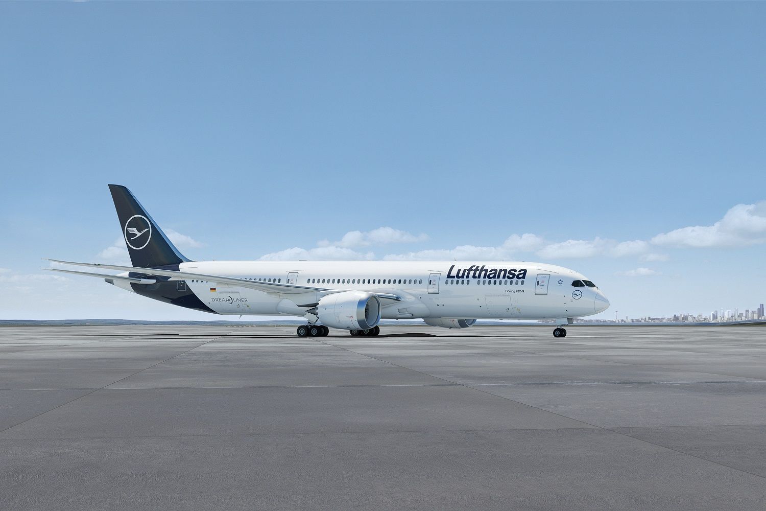 Fue observado el primer Boeing 787 Dreamliner de Lufthansa