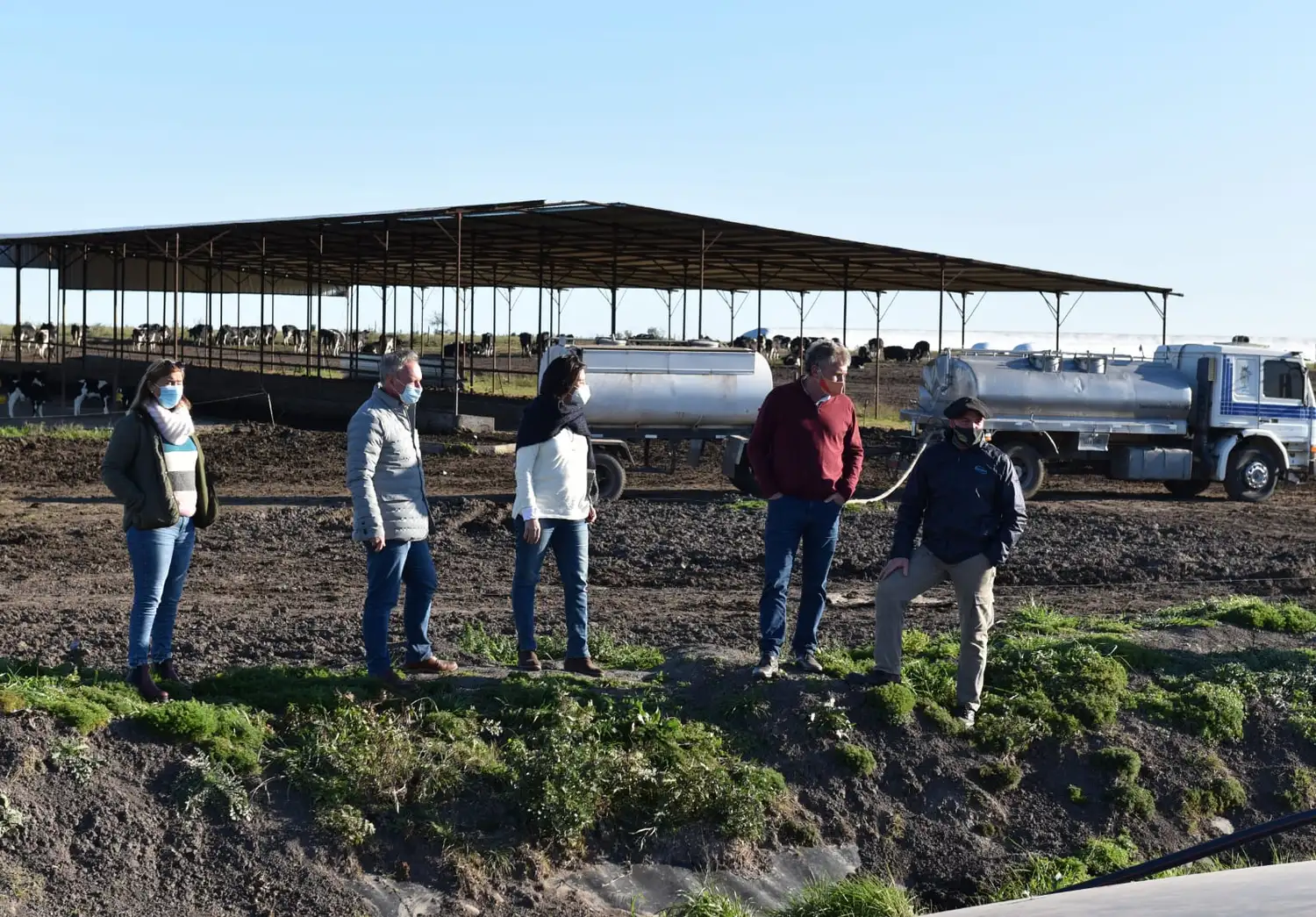 «Hay que sacarle el pie de encima a la producción y el campo», indicó Galimberti