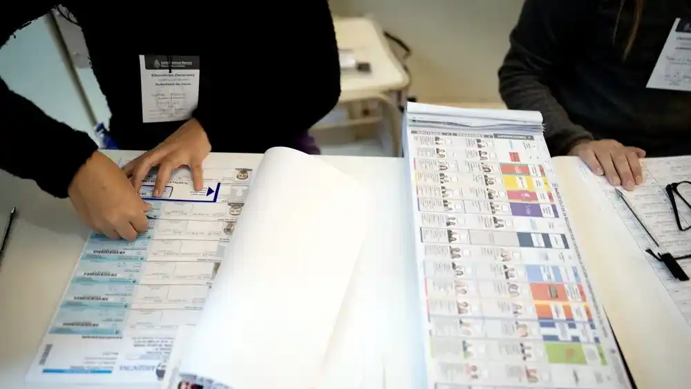 Las elecciones legislativas con la BUP.