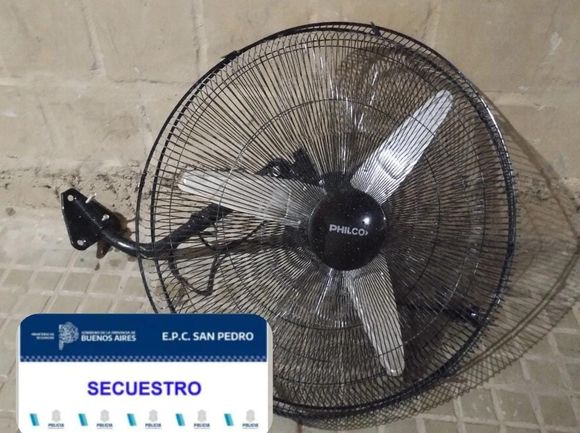 Entró a robar al Jardín Calcuta, se llevó un ventilador y lo atrapó la Policía