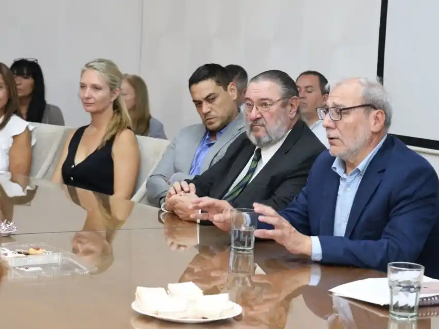 Mascheroni y García compartieron un balance del trabajo realizado en 2025. Foto: Gentileza