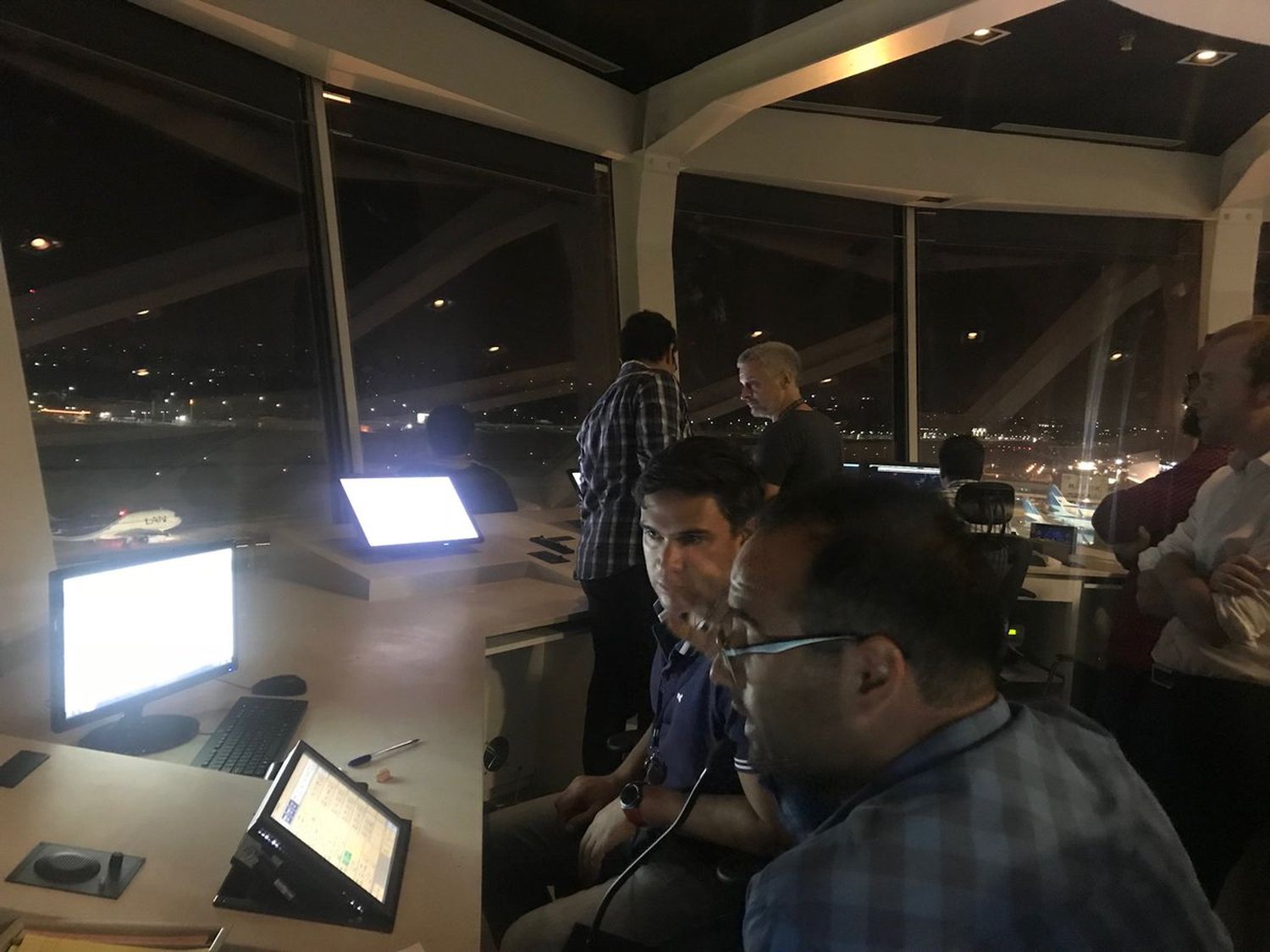 Histórico: empezó a operar la nueva torre de control del Aeroparque Jorge Newbery