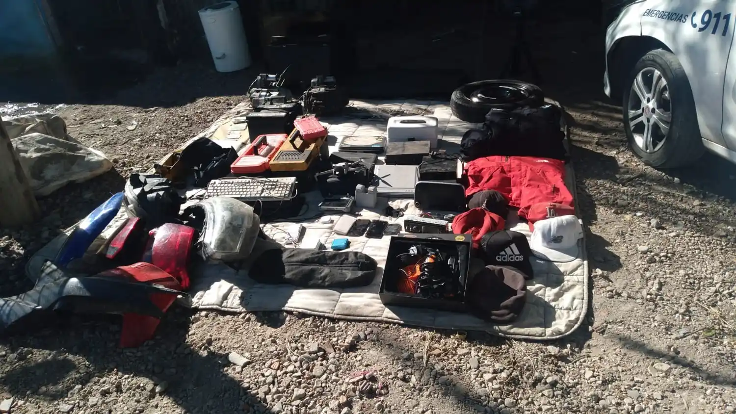 La investigación se inició a partir del robo en una vivienda ubicada en Triunvirato al 3500.