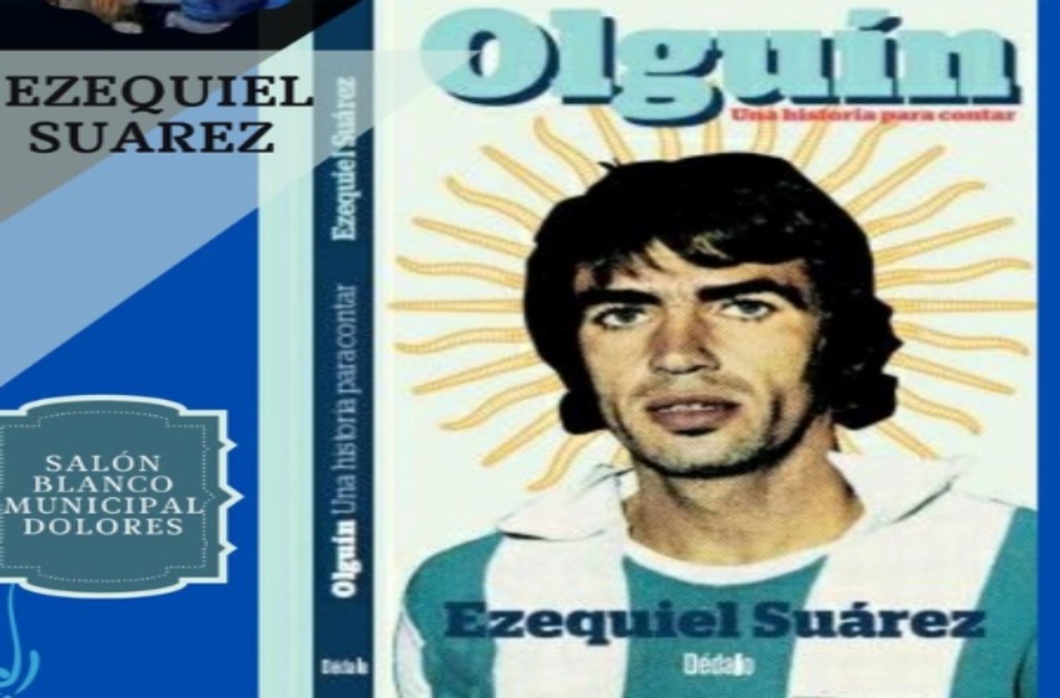 El jugador formado en Alvarado y mundialista, Jorge Olguín lanzó su libro