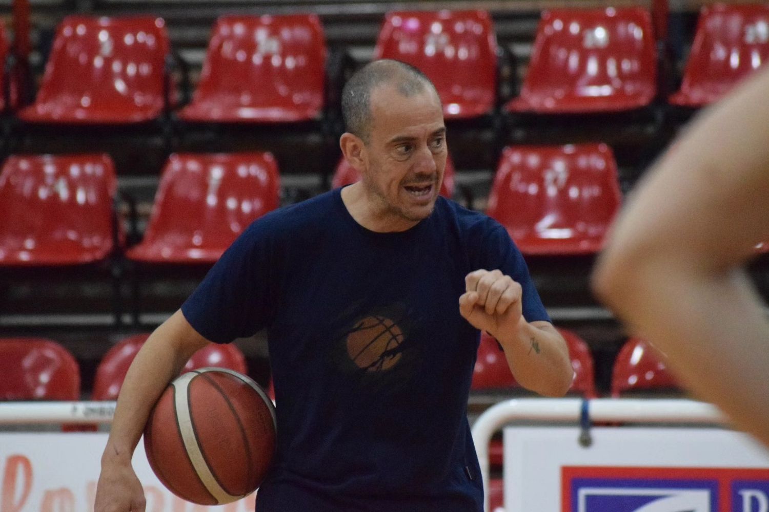 El entrenador Eduardo Blengini