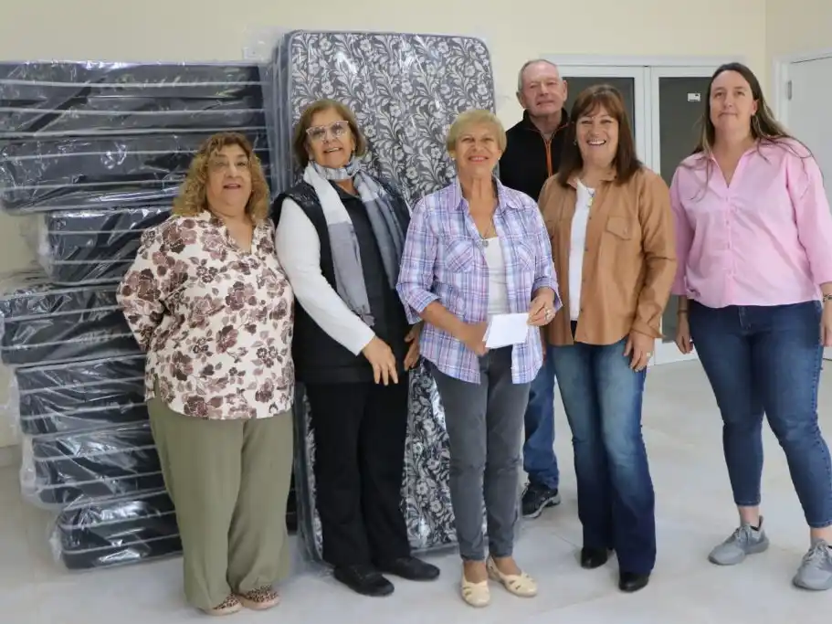 donación. de materiales a centros de salud