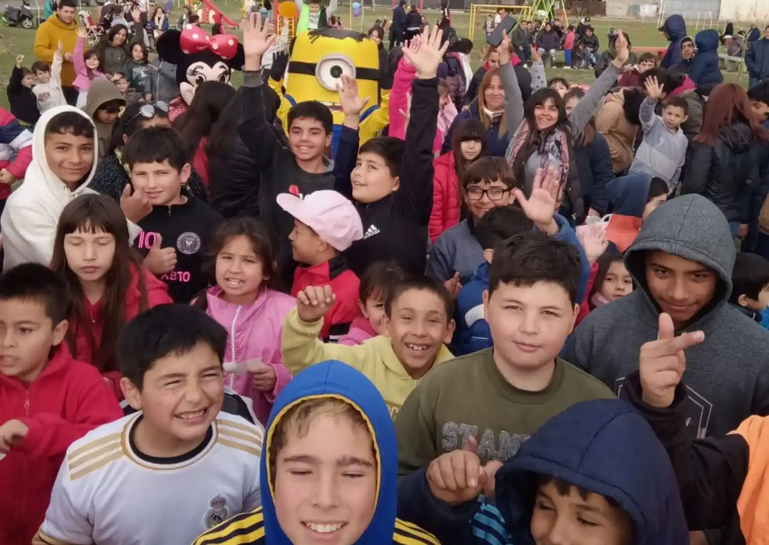 Día de la niñez en el barrio Los Aromitos