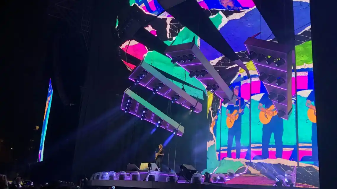 El biorecital de Ed Sheeran se energizó con biodiesel realizado en Santa Fe