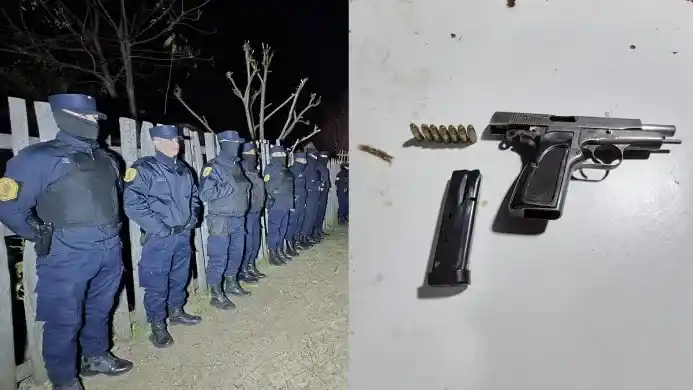 Mantuvo cautiva a una mujer y la amenazó con un arma de fuego