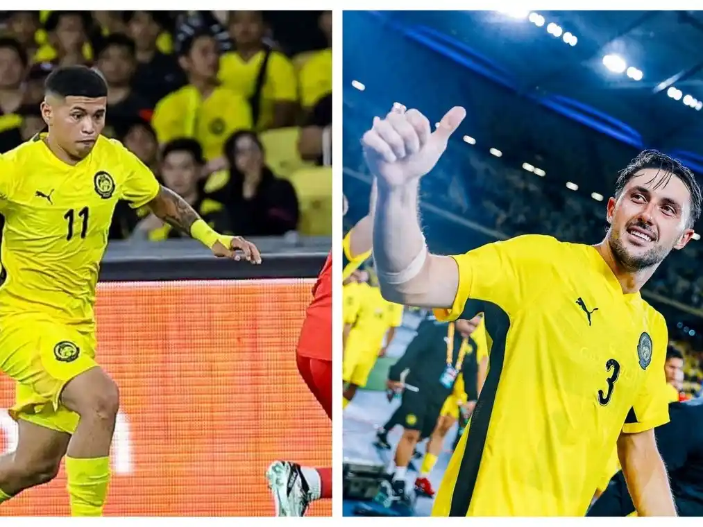 Machuca y Garcés, dos de los futbolistas argentinos sancionados por flasificar documentos en Malasia.