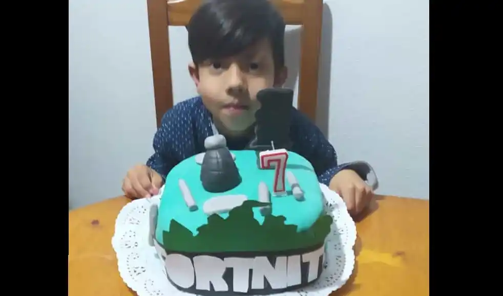 Santino cumplió 7 años