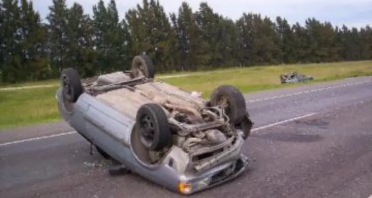 Tres accidentes simultáneos en la ruta
