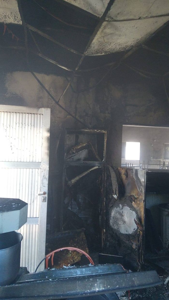 incendio fuego escuela comedor san martín de las escobas - 1