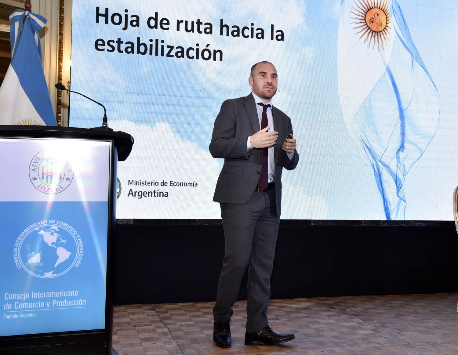 Guzmán sostuvo que “tenemos un programa económico creíble que reducirá la inflación”