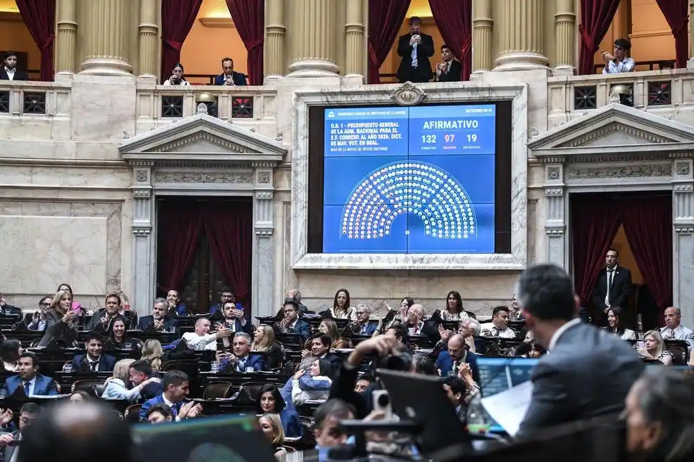 Media sanción en Diputados del Presupuesto 2026 de Javier Milei