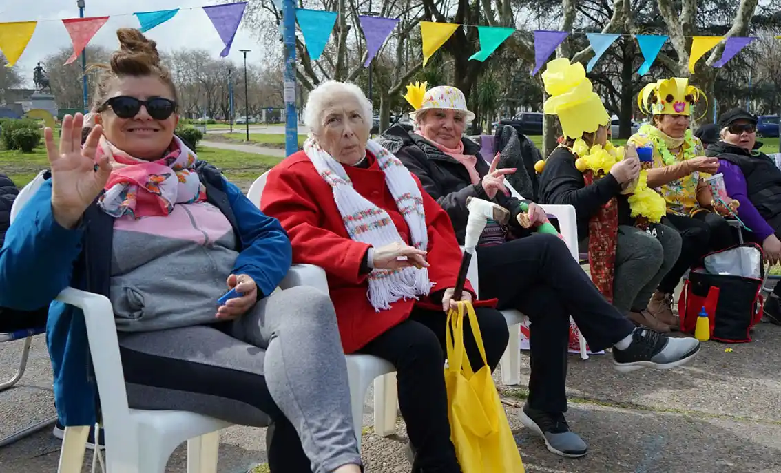 Nuevo encuentro. Para los jubilados en el Parque Lillo