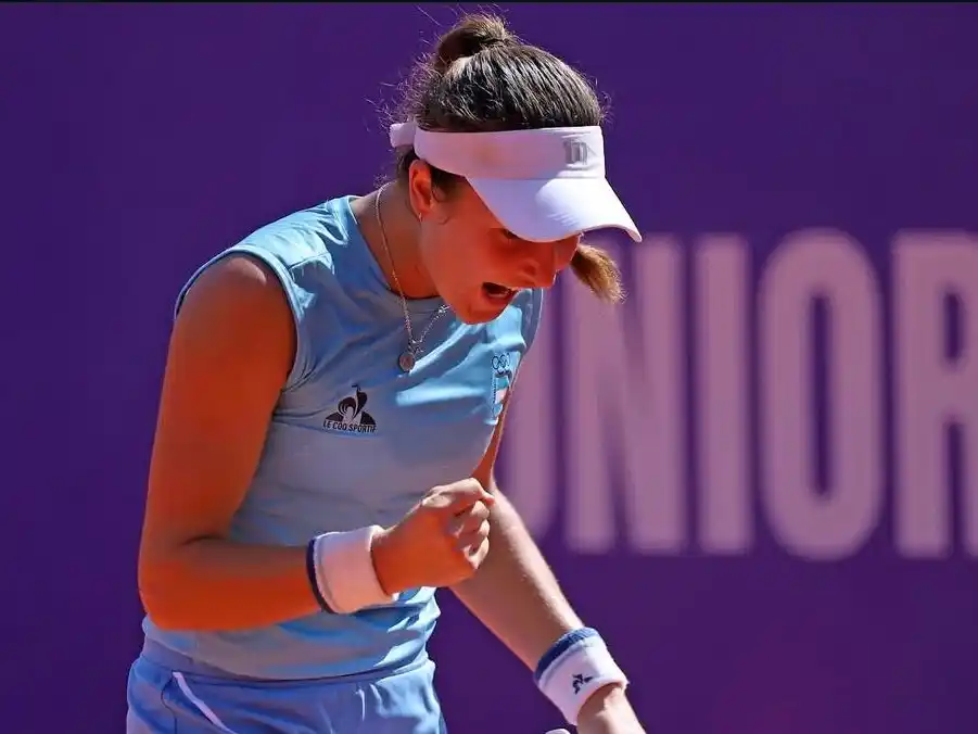 Candela Vázquez ganó el bronce en singles.