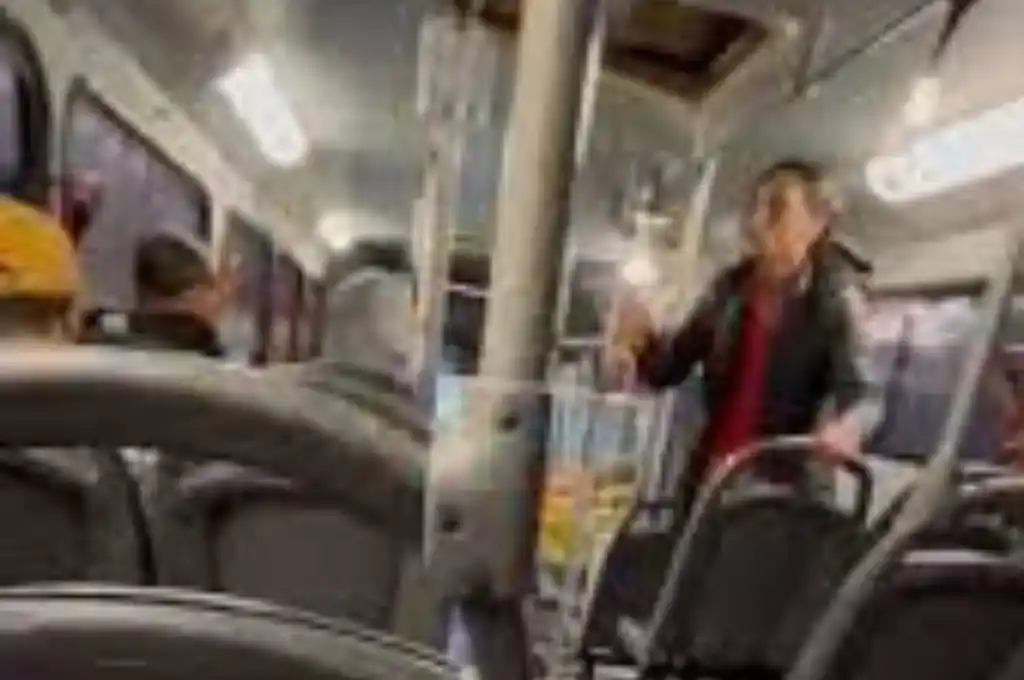 Toda la escena quedó filmada