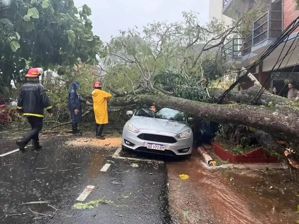 Temporal en Misiones: dos personas heridas y graves destrozos en varias localidades