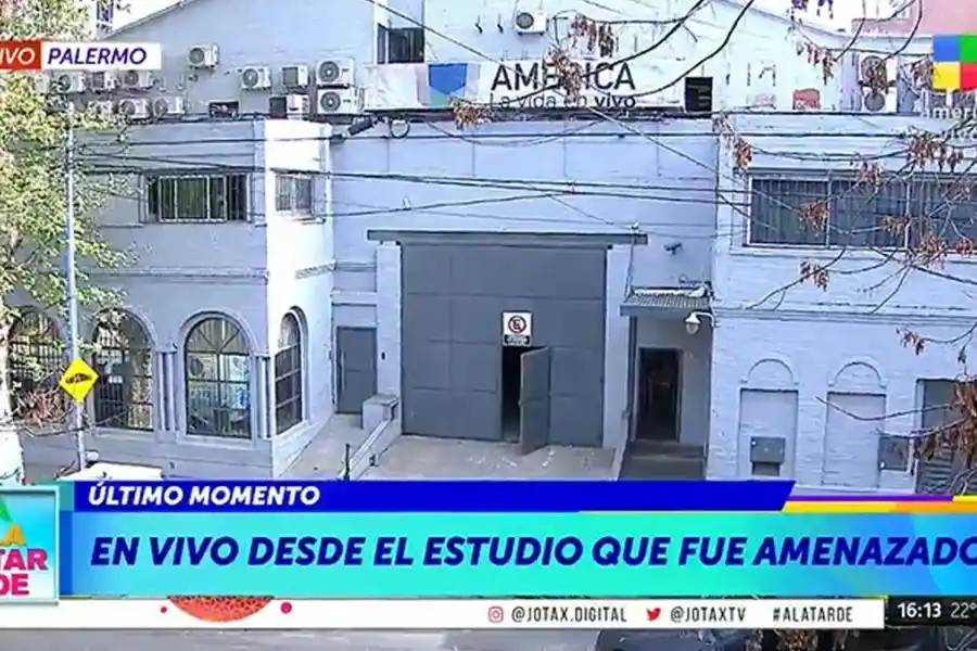 Cobertura en vivo en América TV