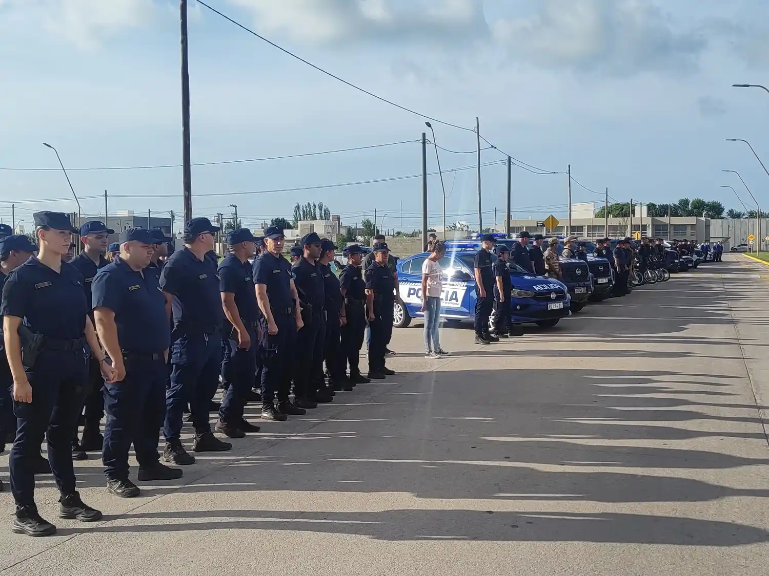 Operativo policial por la Buena Mesa: detenidos y una moto secuestrada