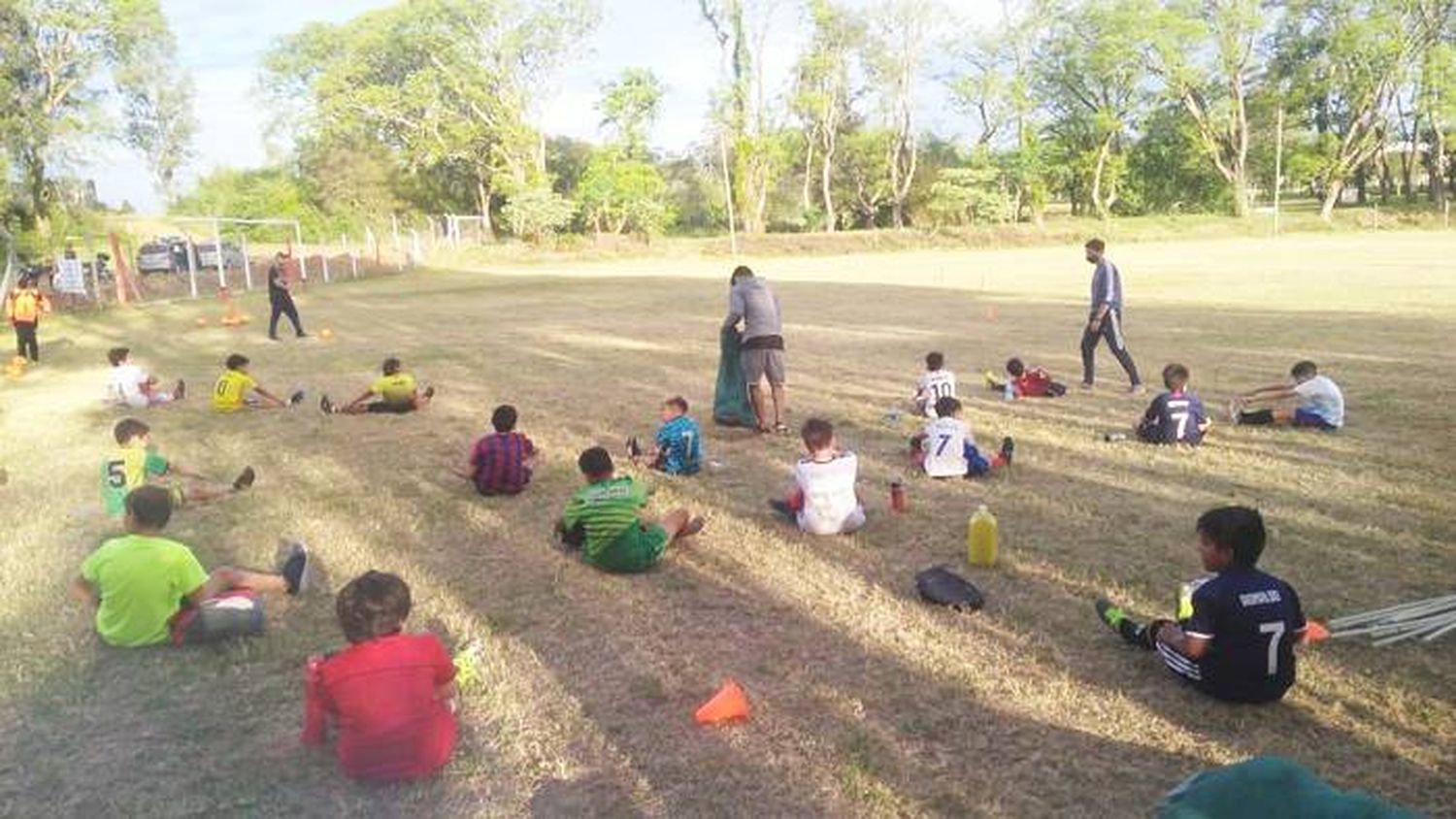 Saldo positivo para el primer mes de Escuela de Fútbol de la Asociación Riverplatense