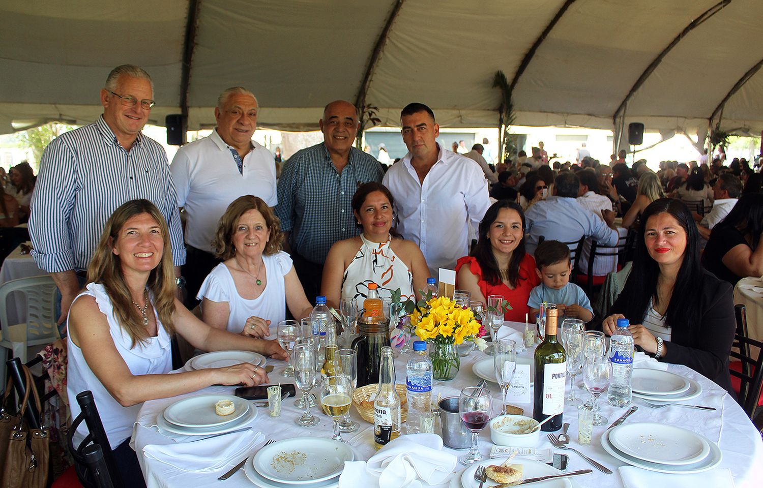 Gran almuerzo de Bomberos en imágenes