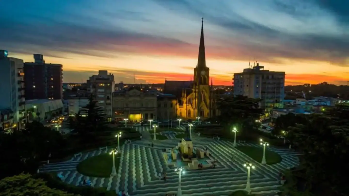 azul ciudad