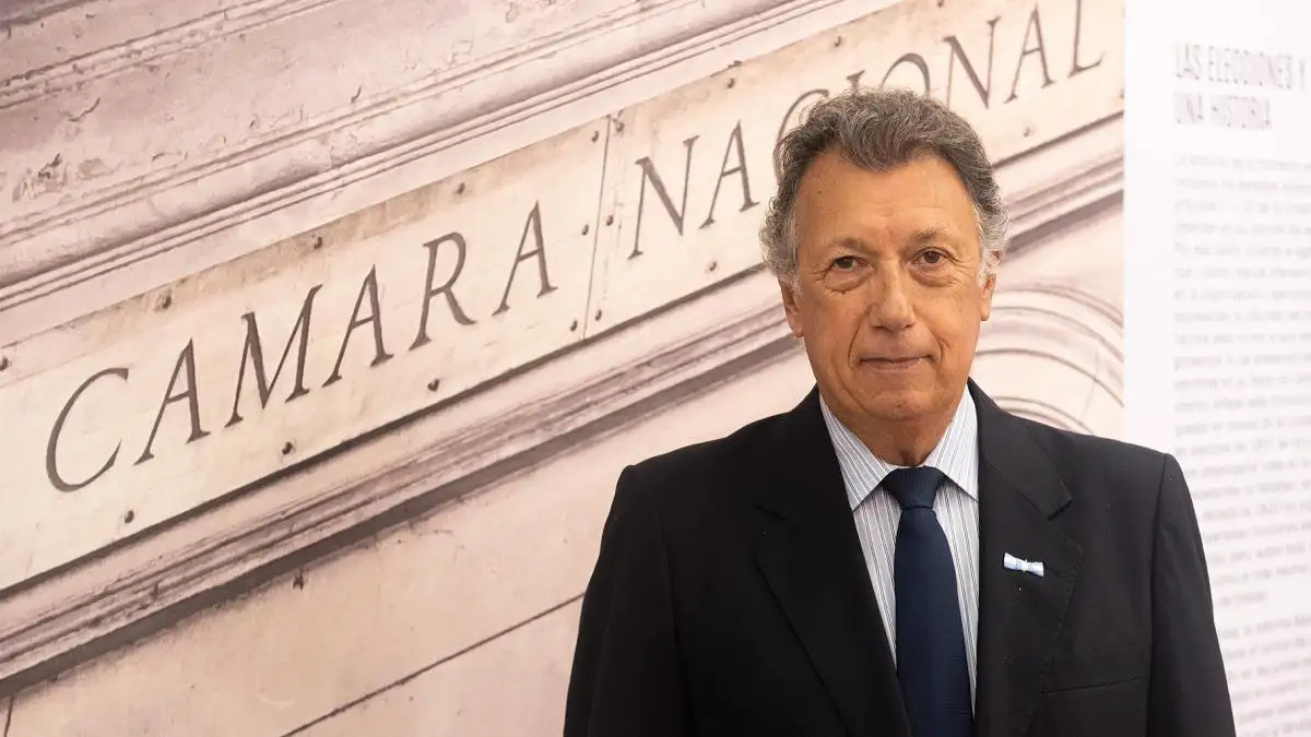 Alberto Dalla Vía, integrante de la Cámara Nacional Electoral.