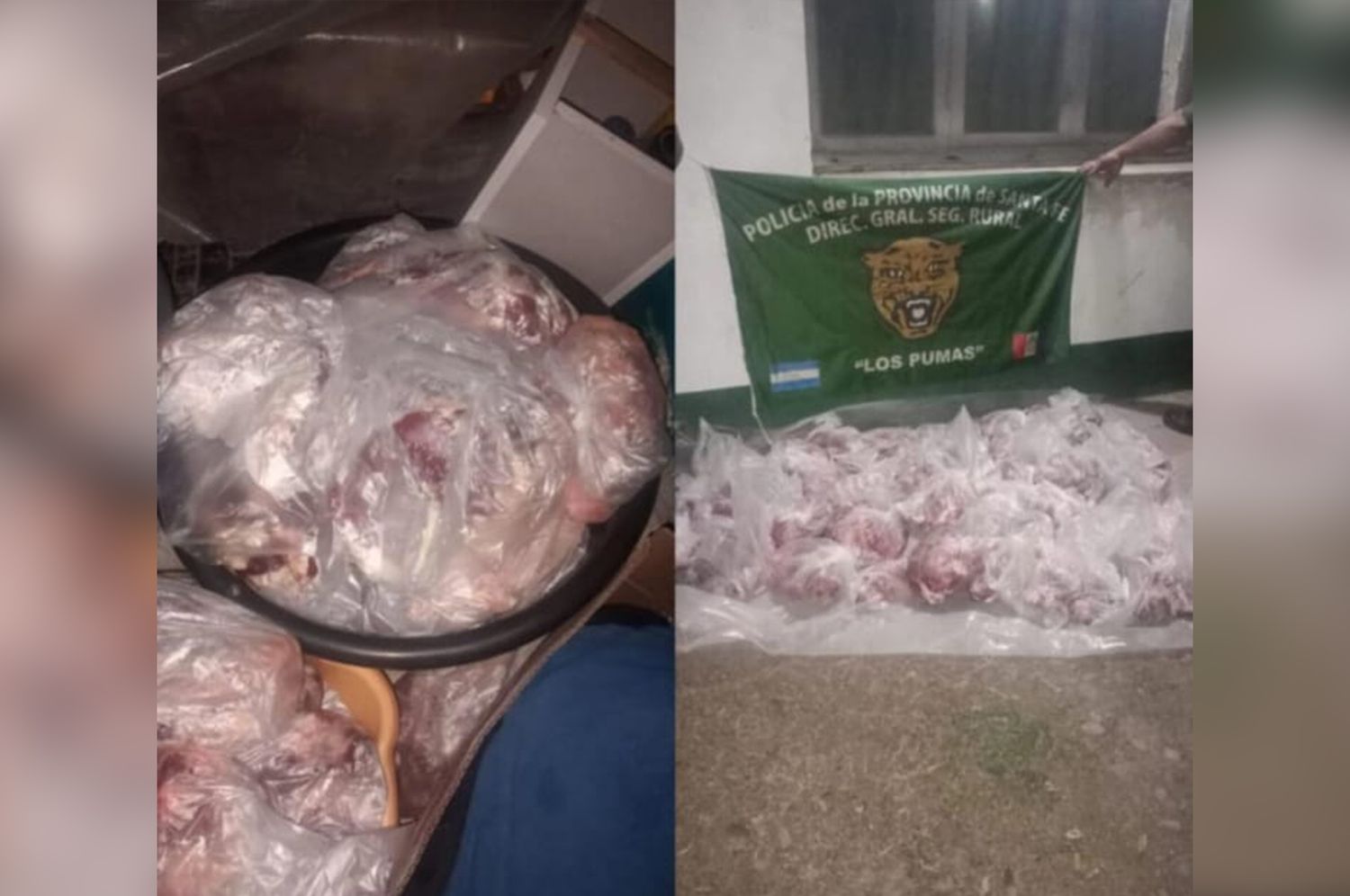Faenamiento sin autorización: secuestraron carne transportada sin documentación