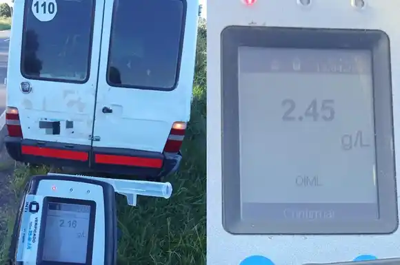 Catorce conductores sancionados por alcoholemia positiva en operativos del fin de semana