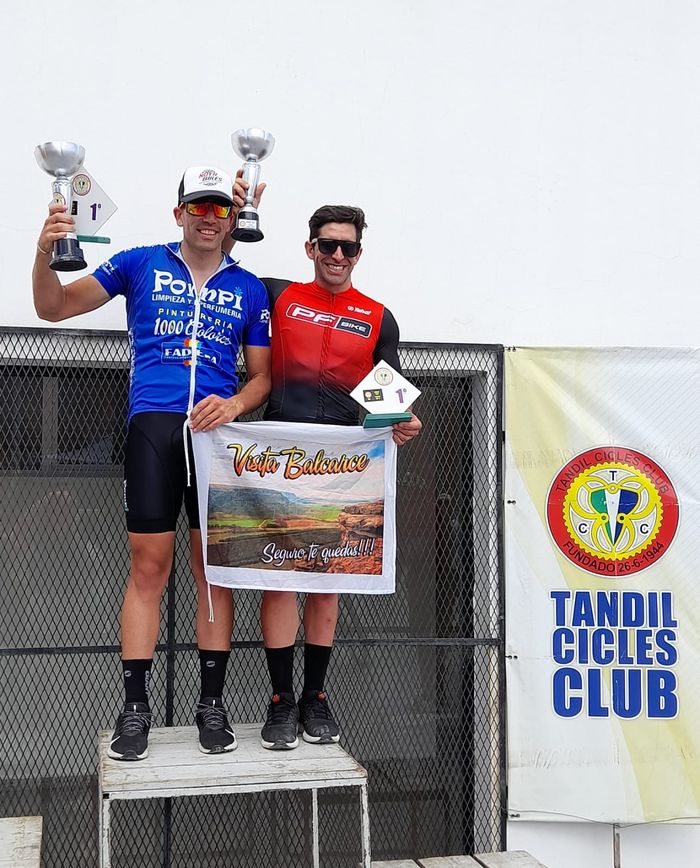En Gardey, hubo otra prueba de ciclismo rural