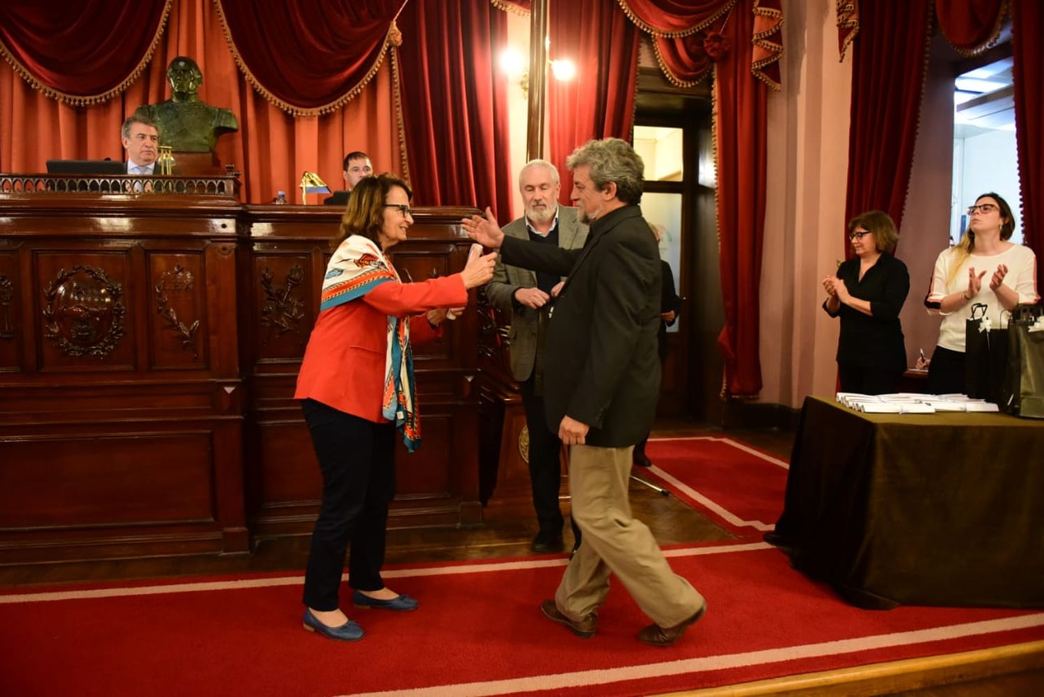 Carlos Peralta fue reconocido como personalidad destacada por la Cámara de Diputados de Entre Ríos
