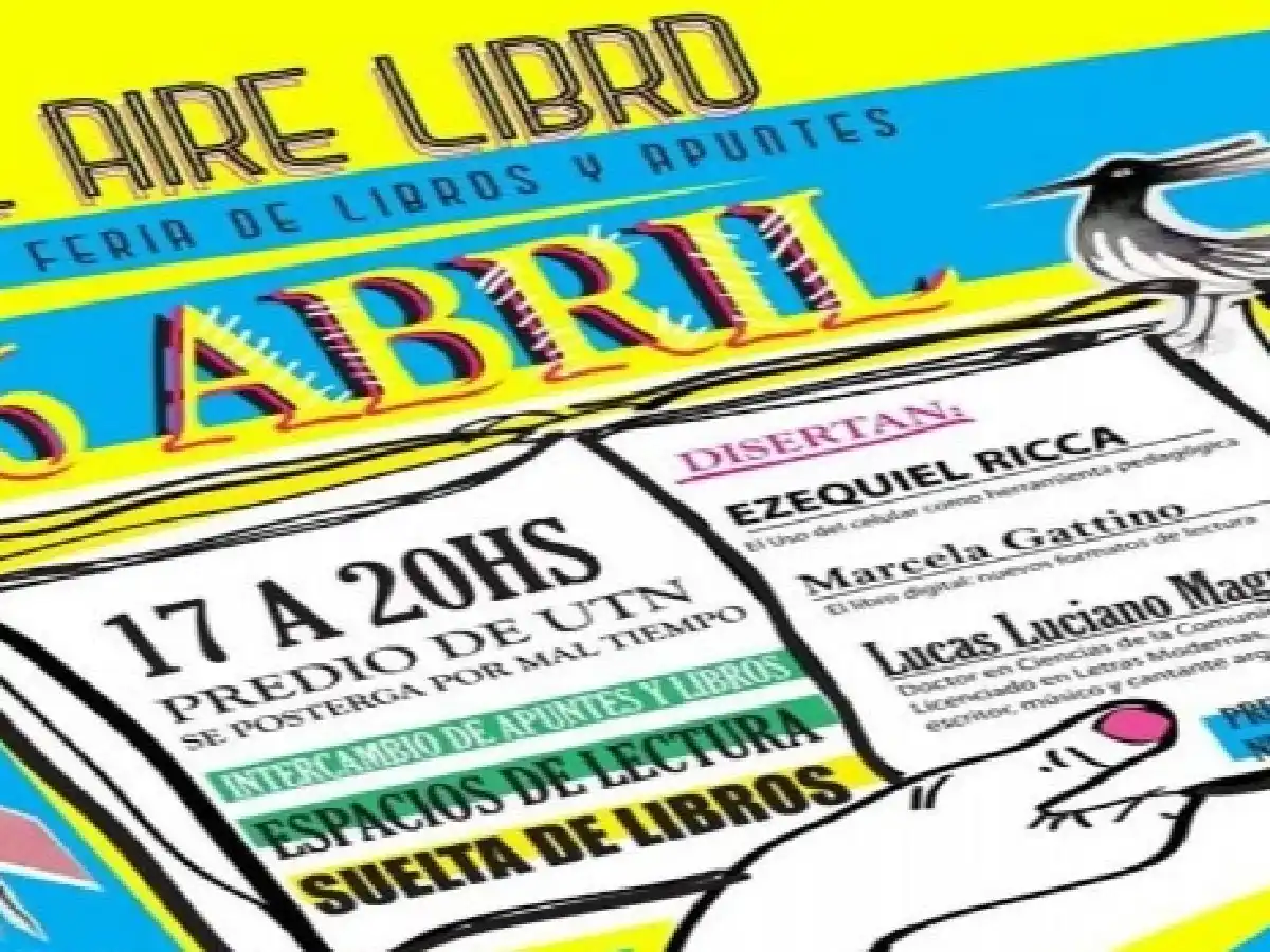 "Al aire libro", una feria para el intercambio