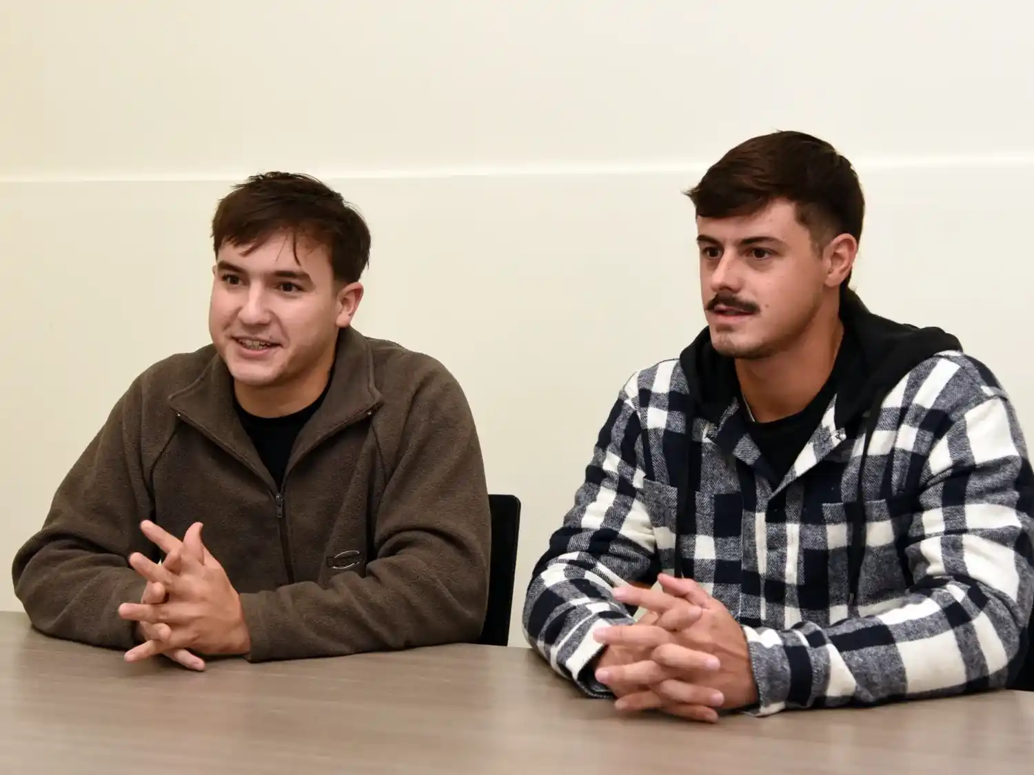 Alejandro Unchalo y Valentín Frávoli, cofundadores de Citricplas.