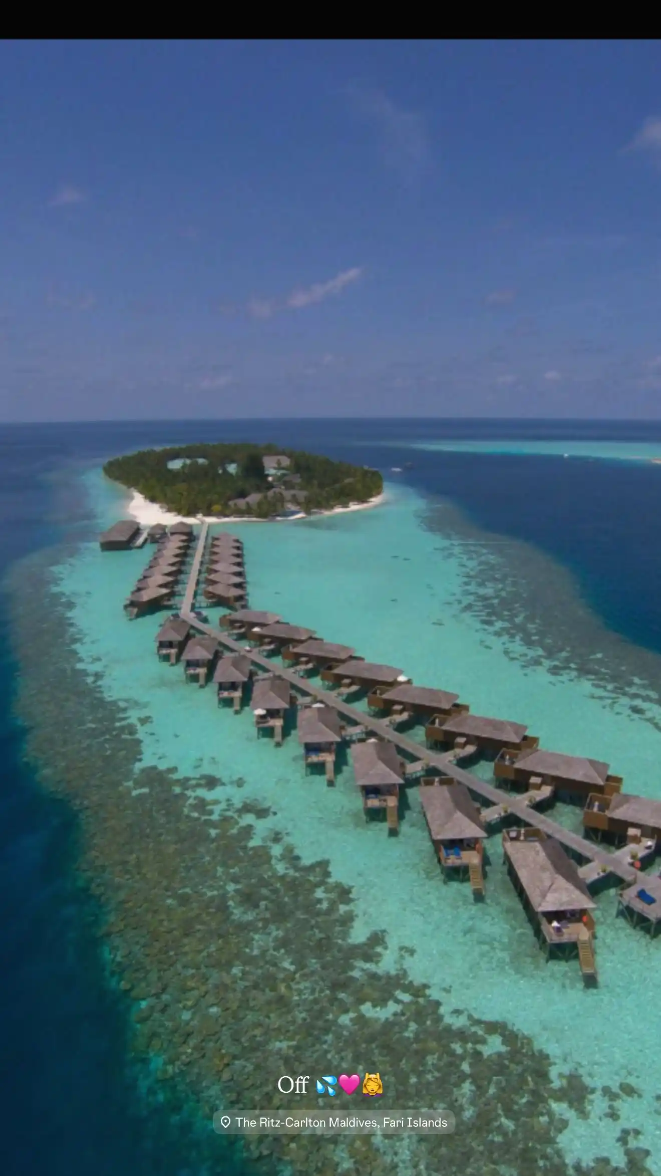 Tras su paso por Milán, Wanda Nara viajó a Maldivas con Martín Migueles - 2