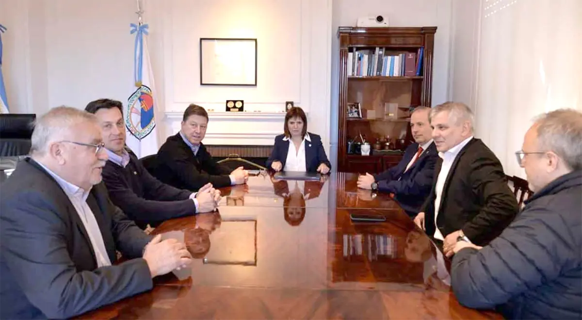 Rojas se reunió con Patricia Bullrich