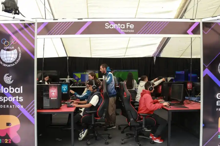 Es un éxito el sector de juegos electrónicos que la provincia aportó a los Juegos Suramericanos de la Juventud