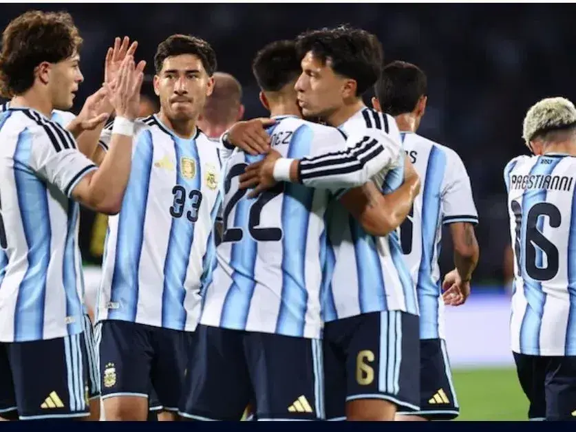 La Scaloneta venció 4 a 0 a Bolivia en el "Kempes" de Córdoba. Foto:TN