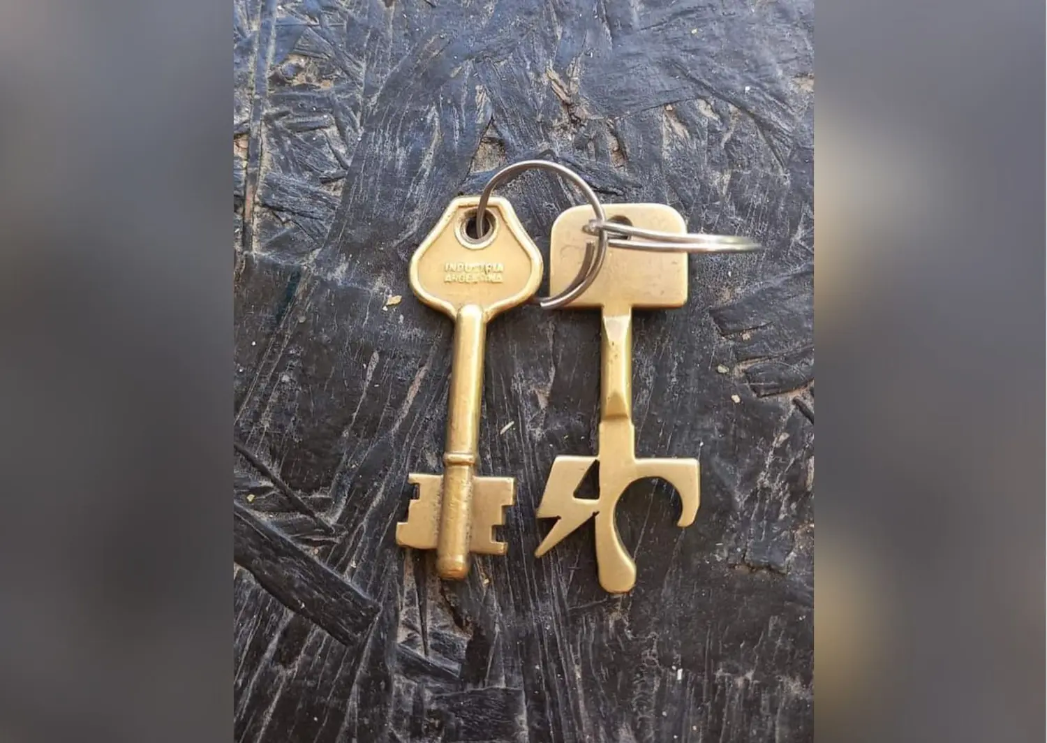 Encontraron estas llaves