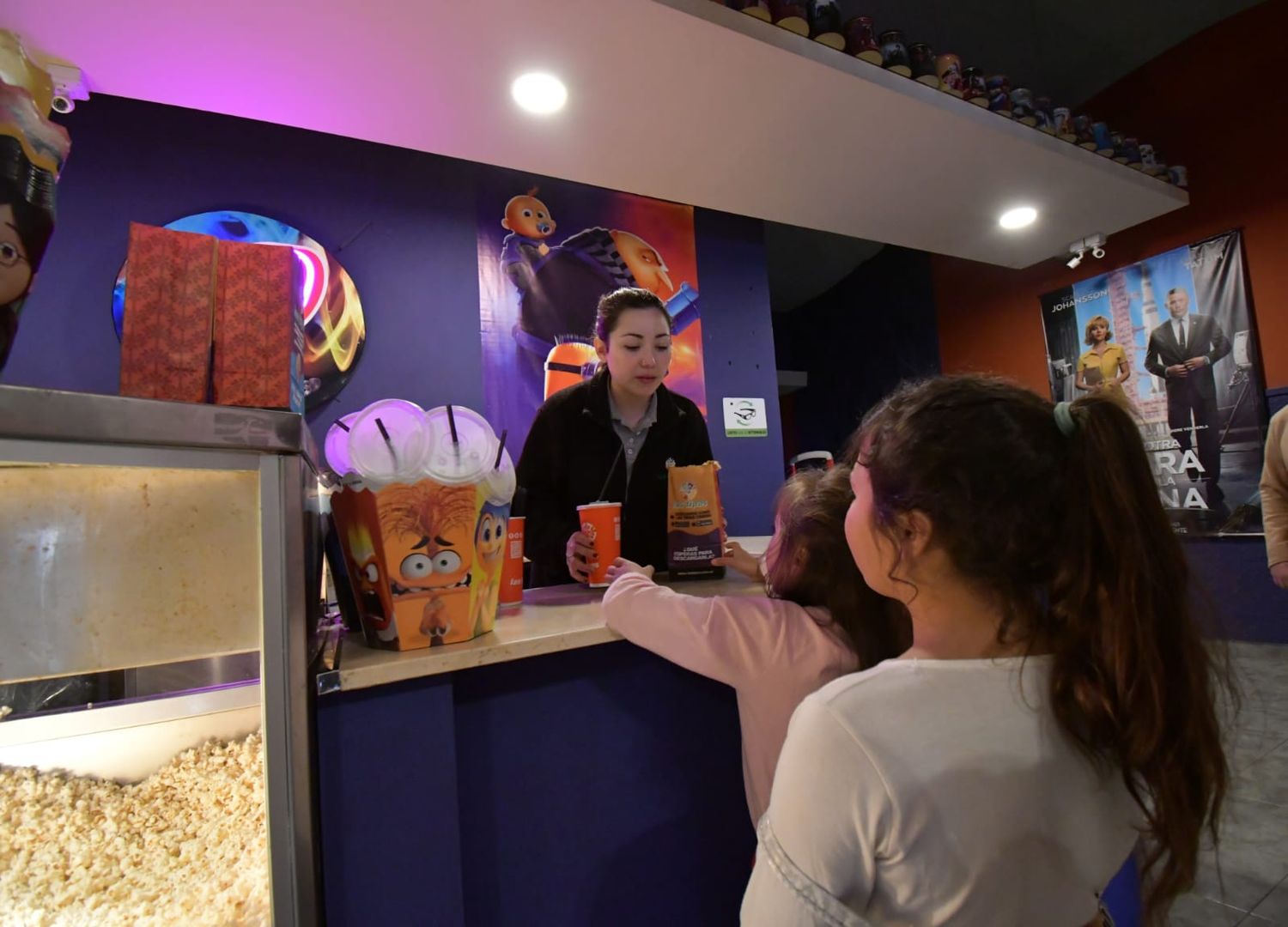 Los chicos disfrutaron del estreno de ‘Mi Villano Favorito 4’, en el Cine Las Tipas San Francisco.