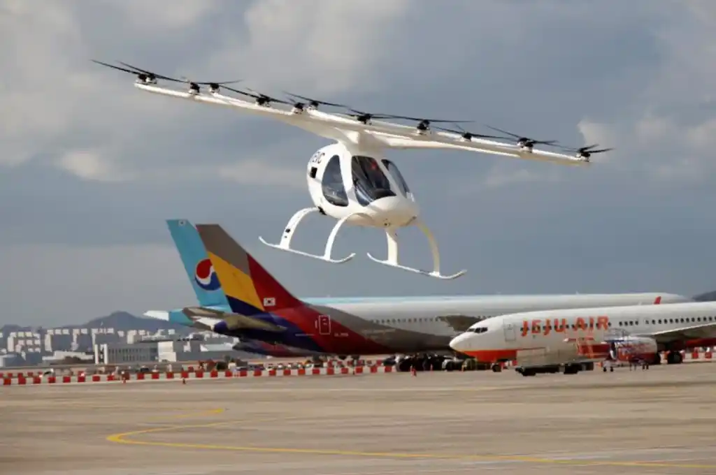 Corea del Sur planea utilizar taxis voladores en 2025