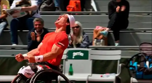 El argentino Gustavo Fernández se coronó campeón de Roland Garros en tenis adaptado