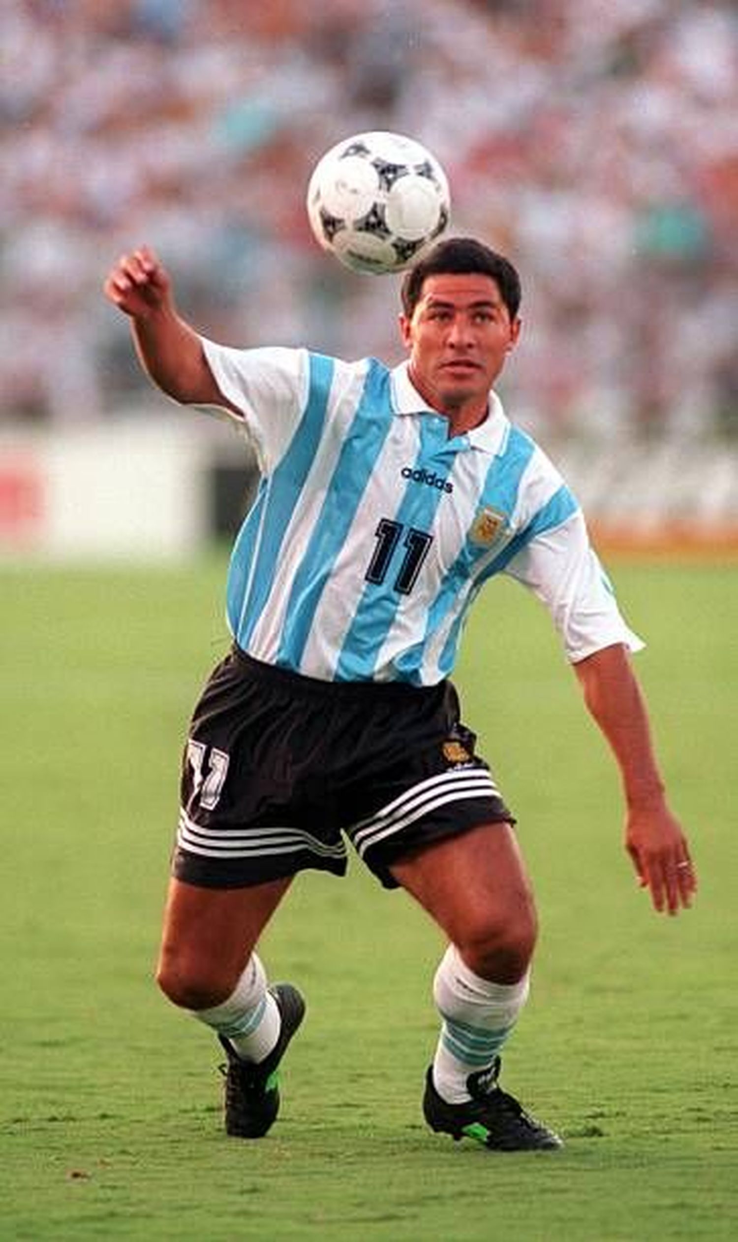 Medina Bello integró la selección junto a Diego en el ´94