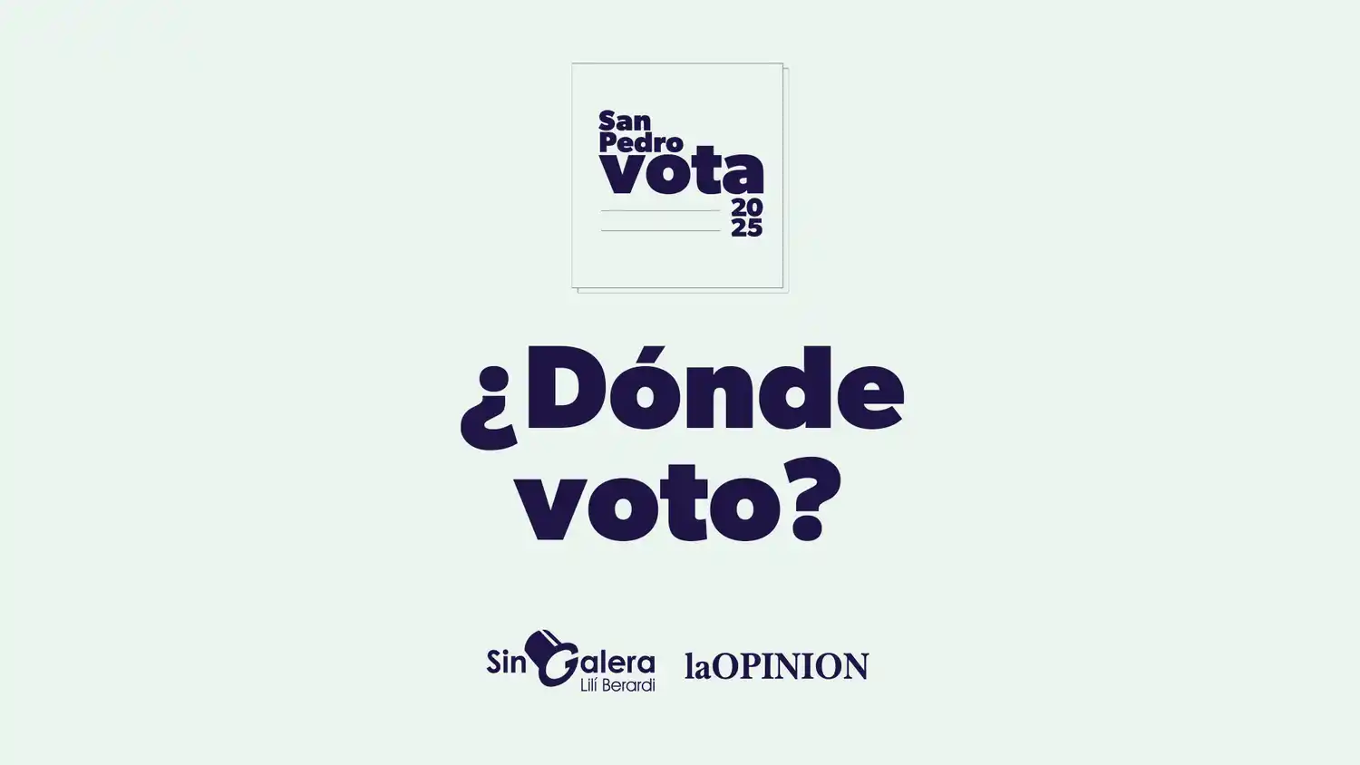 En San Pedro están habilitados más de 56 ciudadanos para emitir el sufragio. Para ello se ubicarán 166 mesas en todo el distrito.