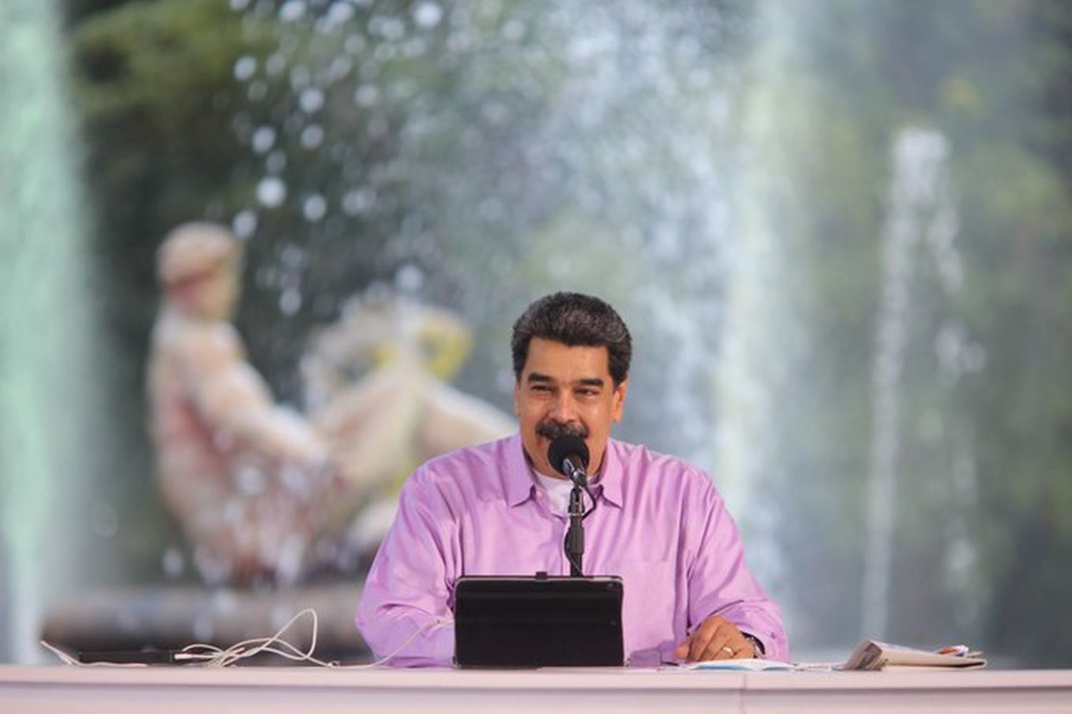 Maduro se copia de Guaidó y lanza el slogan “Venezuela alza su voz” para el 6D