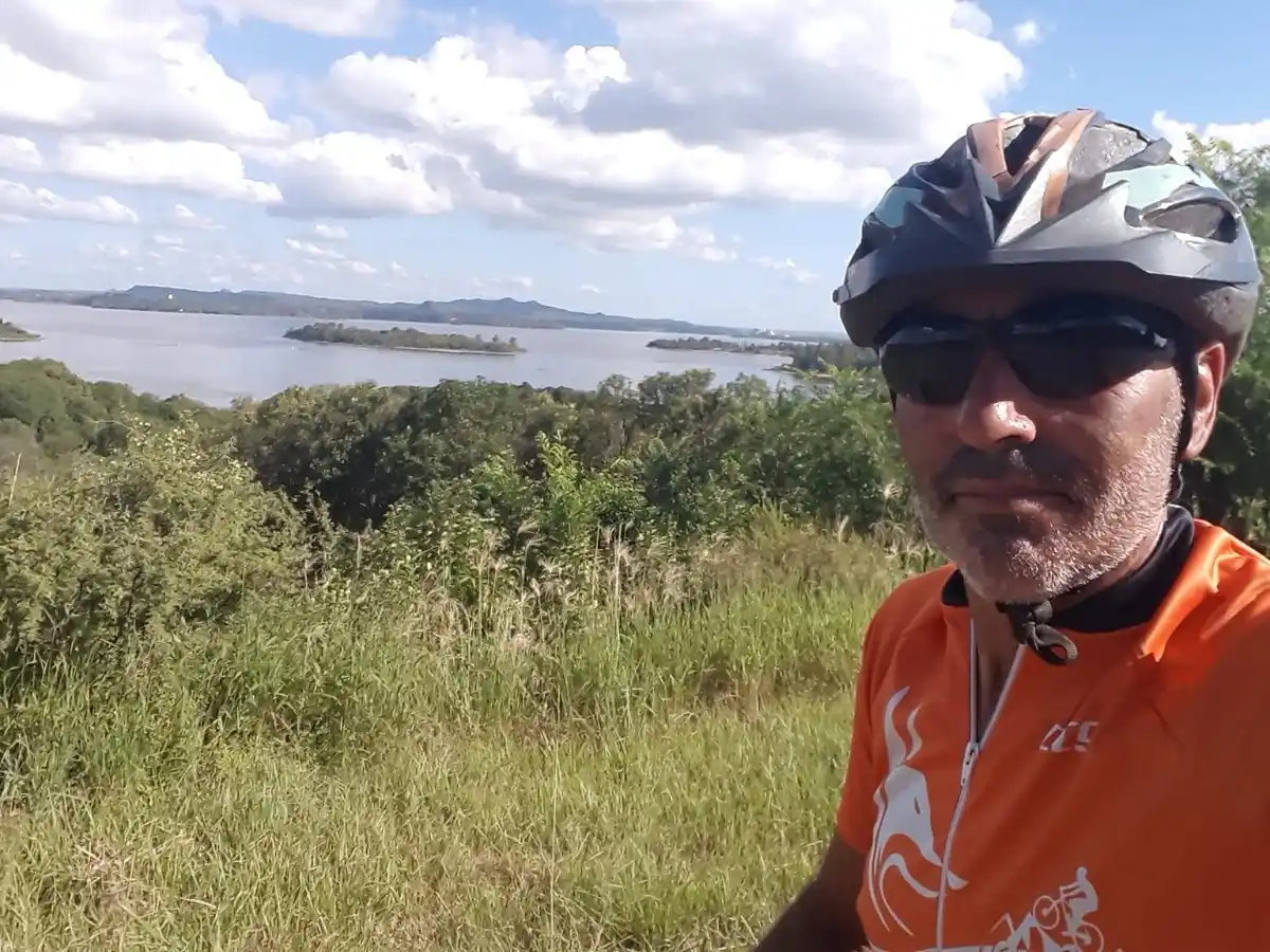 Juan Alberto Delari, un atleta de largas décadas de trayectoria ejemplar.