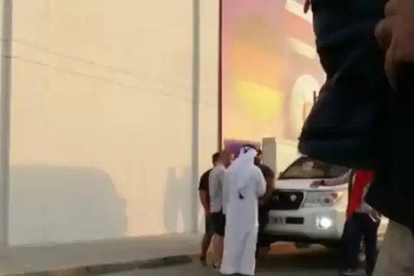 Dificil momento del Pollo Alvarez en Qatar