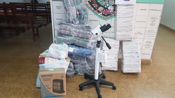 La Cooperadora del Hospital entregó elementos por más de 500 mil pesos